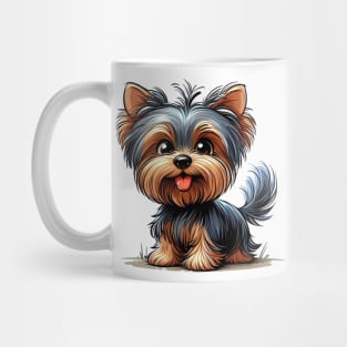 Cute Yorkshire terrier Mug